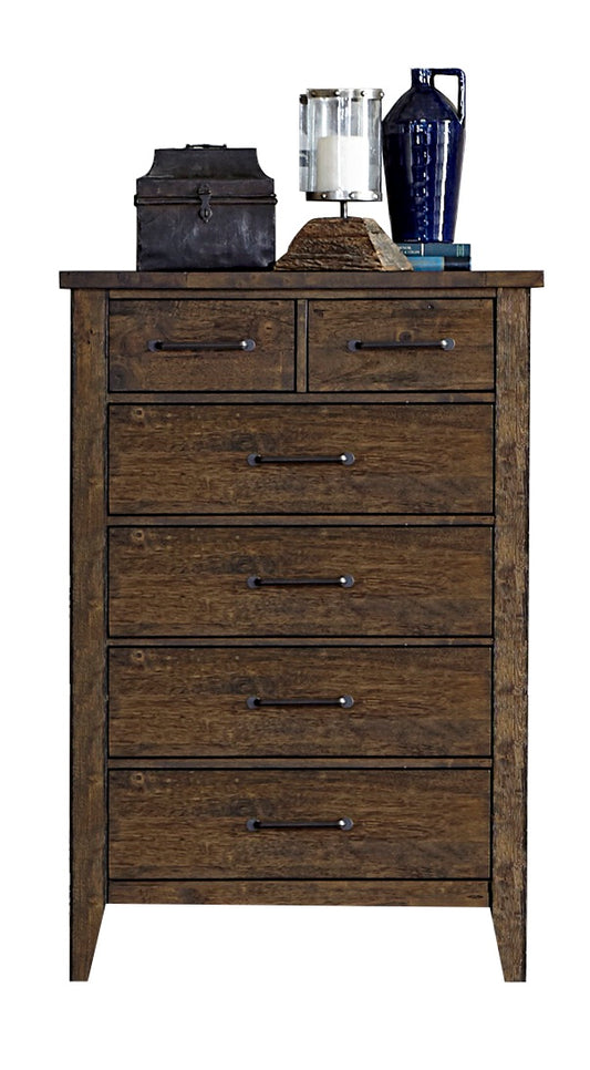 Jacoby Rustic Chest in Country Brown