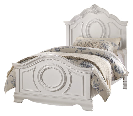 Labrant Girls Cottage Twin Bed in White