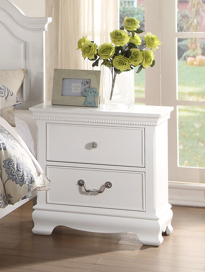Labrant Girls Cottage Nightstand in White