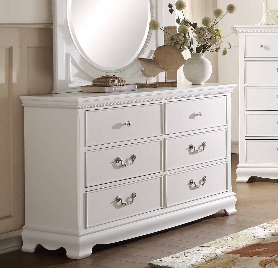 Labrant Girls Cottage Dresser in White