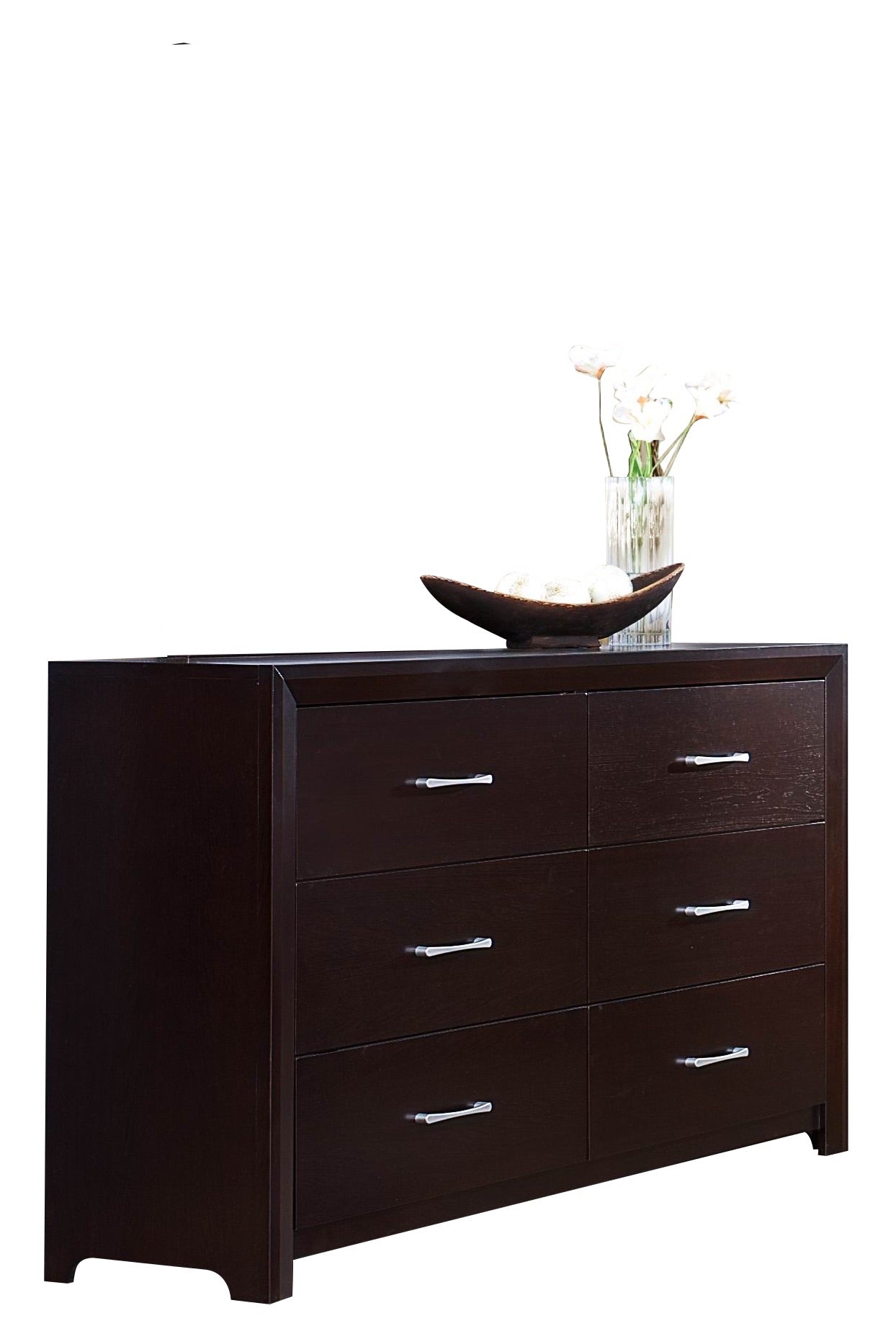 Eagen Casual Dresser in Brown Espresso