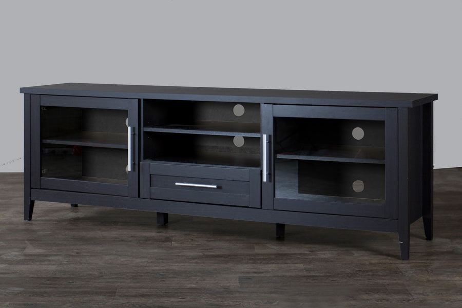Contemporary TV Stand in Dark Brown bxi5371-106