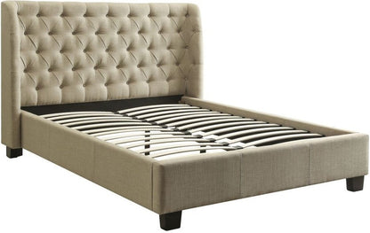 Modus Geneva Cal King Levi Platform Bed in Toast