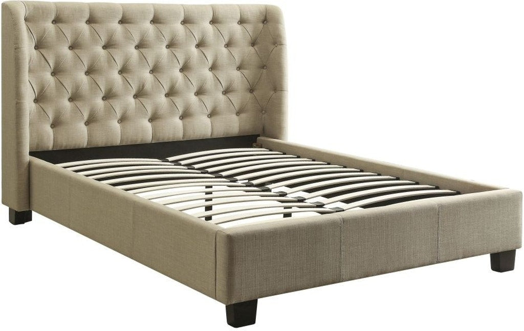 Modus Geneva E King Levi Platform Bed in Toast