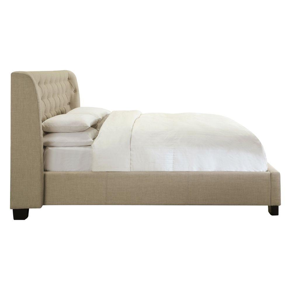 Modus Geneva Cal King Levi Platform Bed in Toast