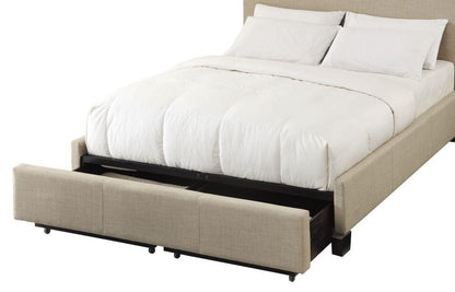 Modus Geneva Full Levi Storage Bed in Toast