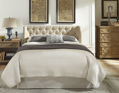 Modus Geneva E King Levi Headboard Bed in Toast