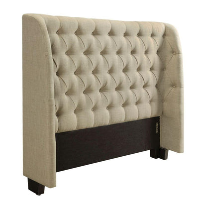 Modus Geneva Full Levi Headboard Bed in Toast