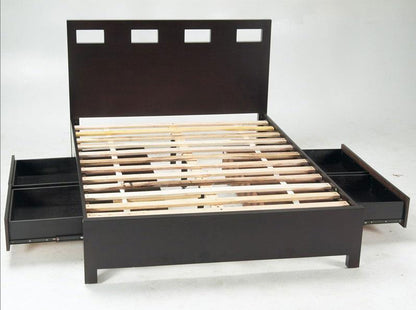 Modus Riva Queen Storage Platform Bed in Espresso