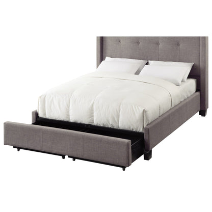 Modus Geneva Full Madeleine Storage Bed in Dolphin