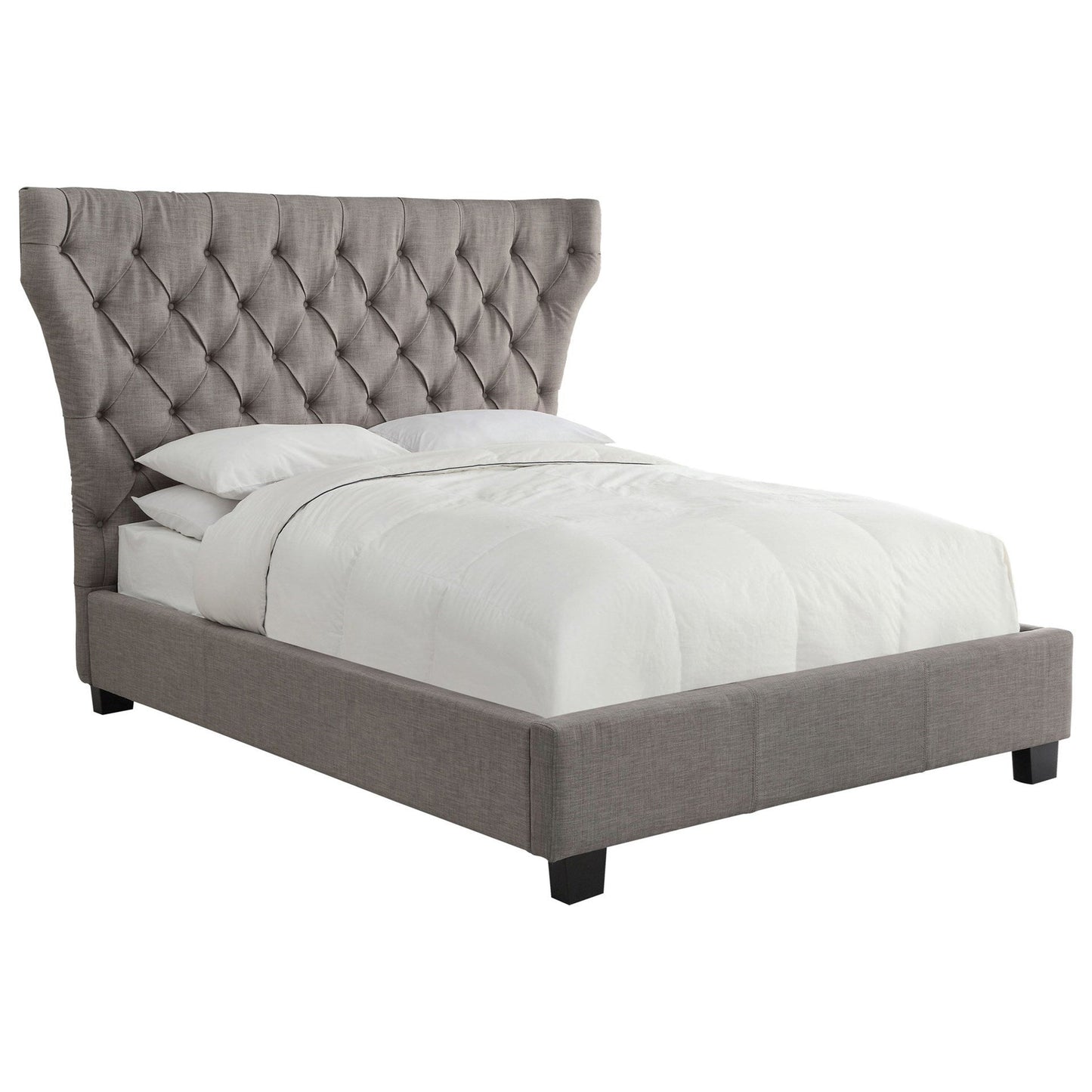 Modus Geneva Cal King Melina Platform Bed in Dolphin