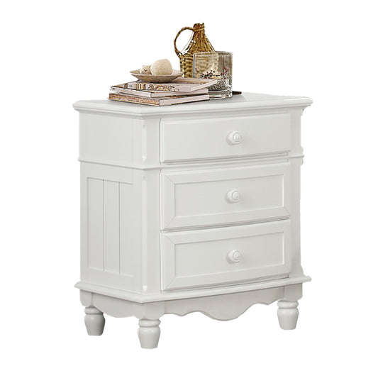 Homelegance Clementine Nightstand in Antique White