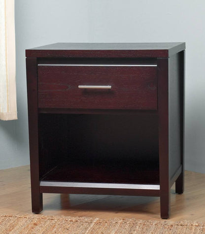 Modus Nevis One Drawer Nightstand in Espresso