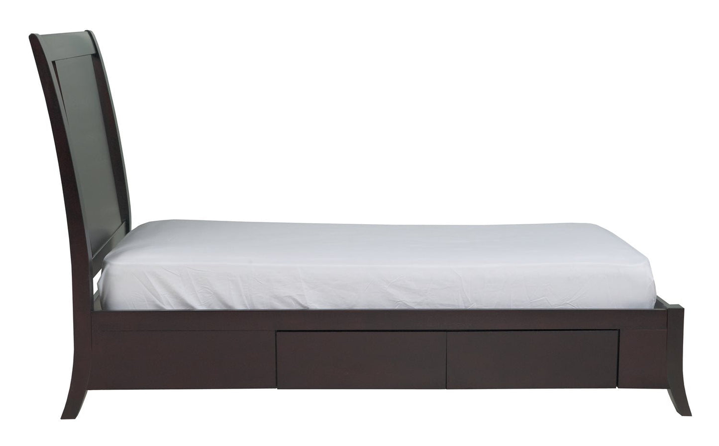 Modus Nevis Twin Storage Bed in Espresso