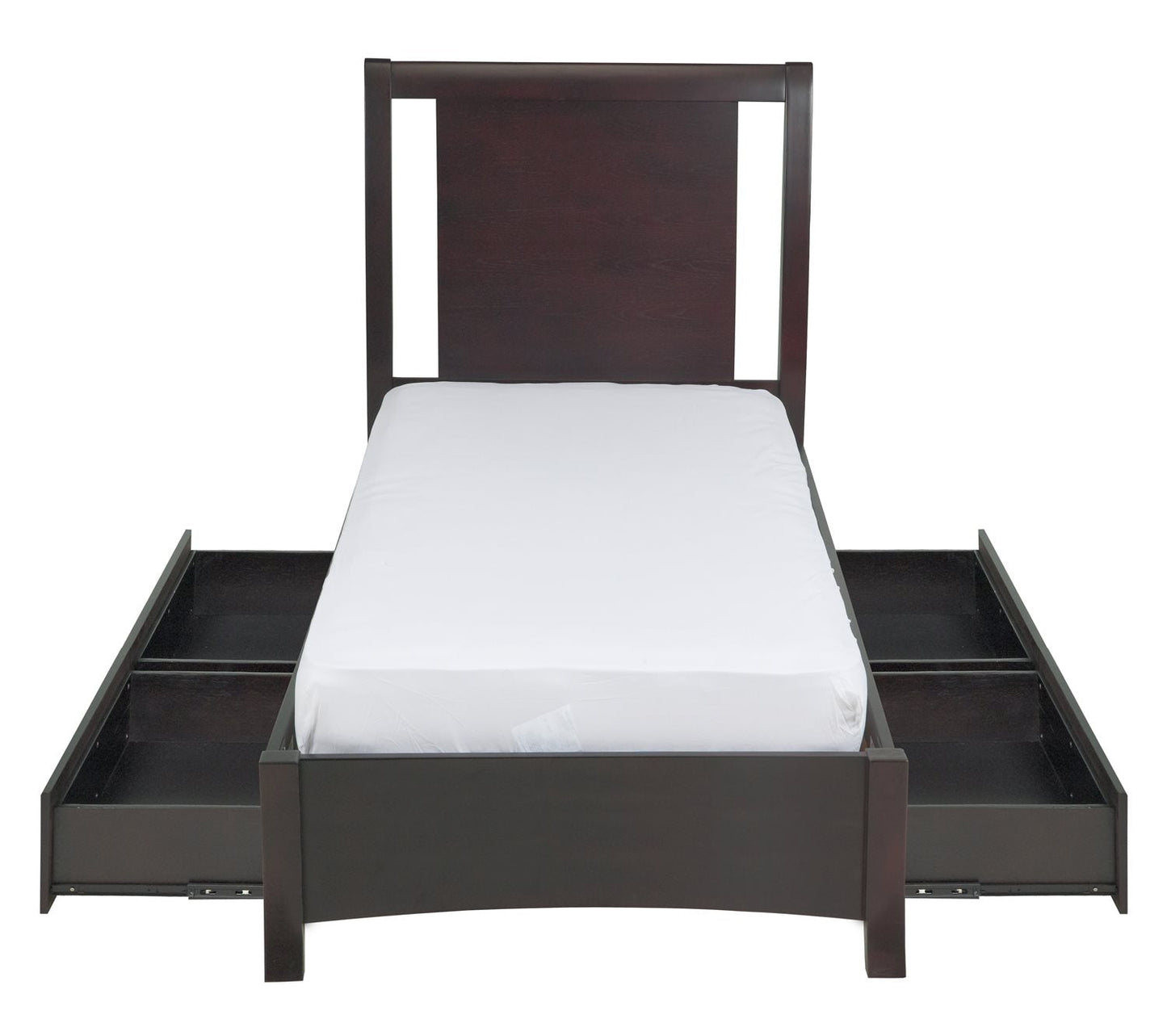 Modus Nevis 6PC Full Storage Bedroom Set in Espresso