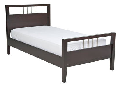 Modus Nevis 4PC Full Platform Bedroom Set in Espresso