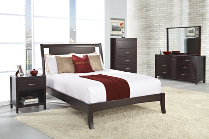 Modus Nevis Cal King Bed in Espresso