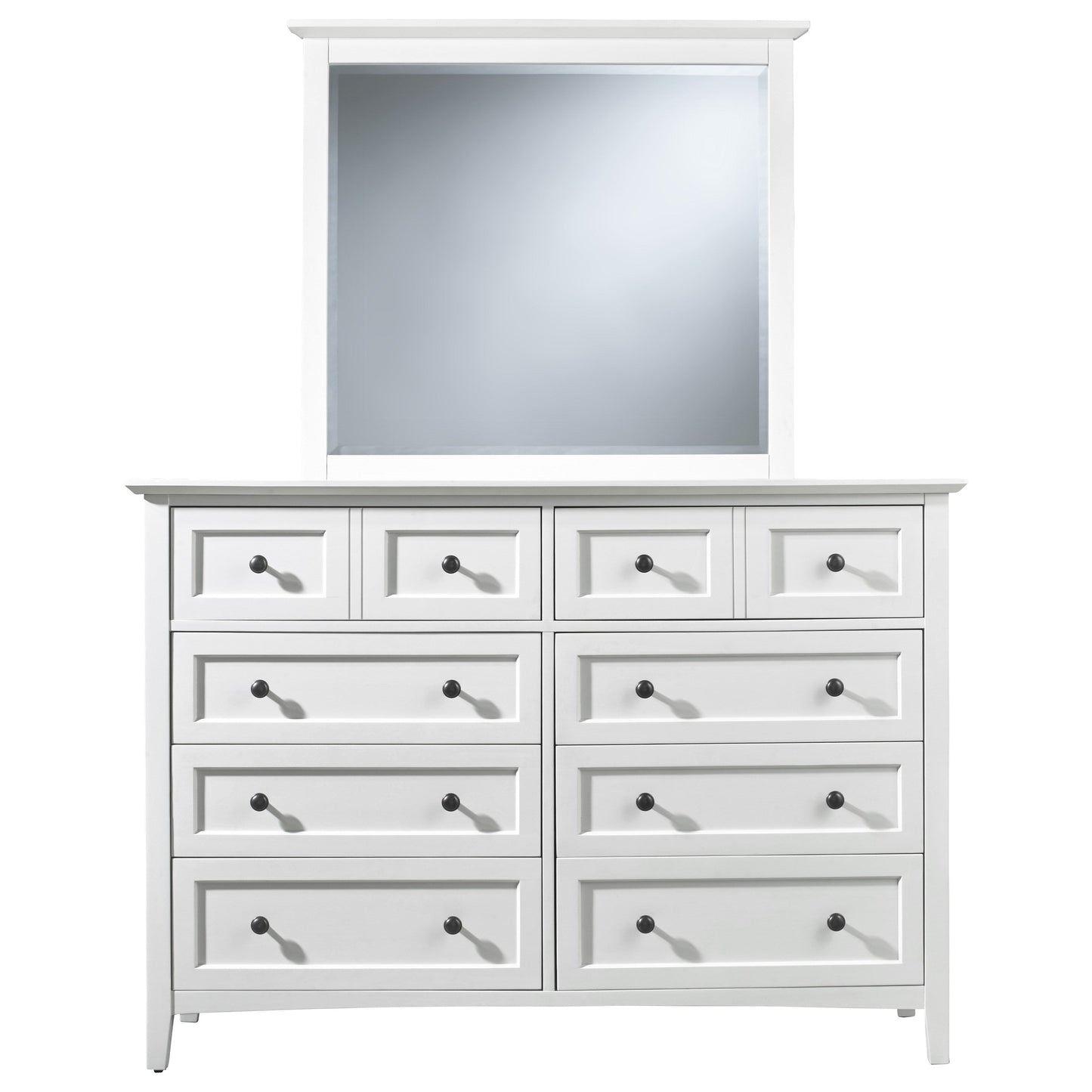 Modus Paragon Dresser Mirror in White