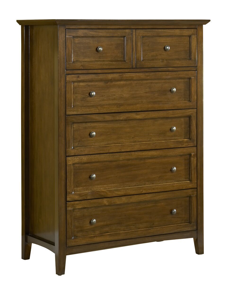 Modus Paragon 5PC Full Storage Bedroom Set w Chest in Truffle