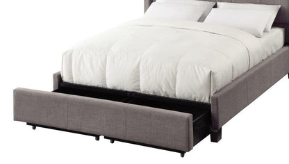 Modus Geneva Full Royal Storage Bed in Dolphin