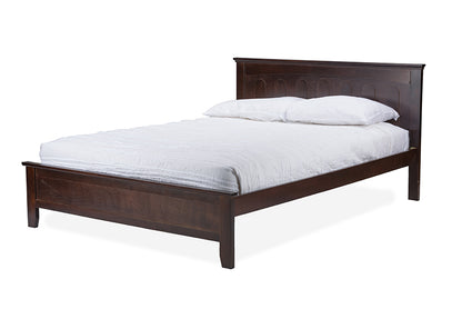 Contemporary Twin Size Bed in Dark Brown bxi6103-113