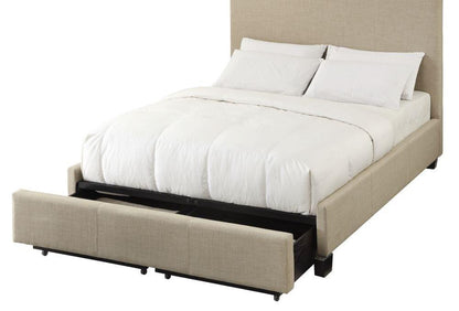 Modus Geneva Queen St. Pierre Storage Bed in Toast