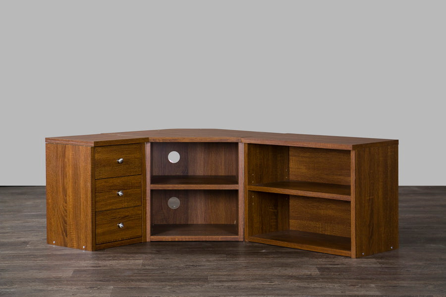 Contemporary TV Stand in Brown bxi5444-108
