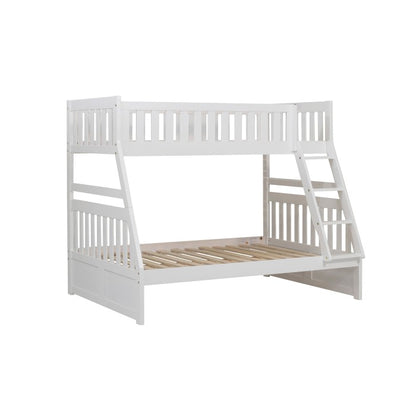 Homelegance Galen Twin / Full Bunk Bed in White