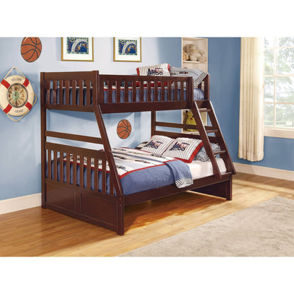 Homelegance Rowe Twin / Full Bunk Bed Storage Drawer in Dark Cherry