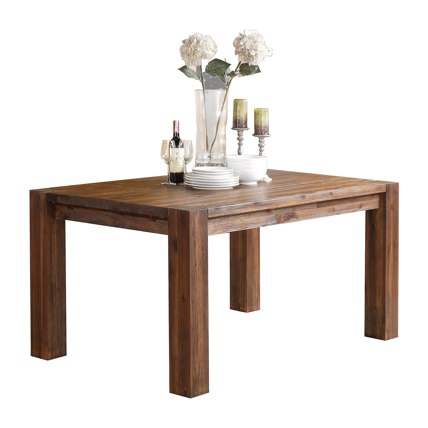 Modus Meadow Counter Table in Brick Brown