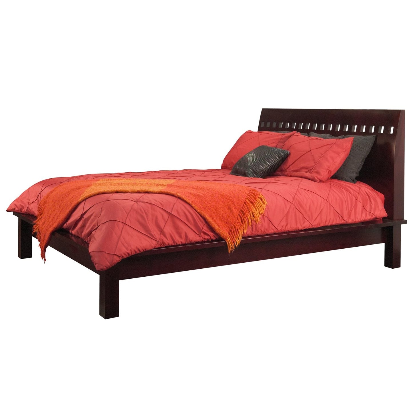 Modus Nevis Cal King Veneto Platform Bed in Espresso