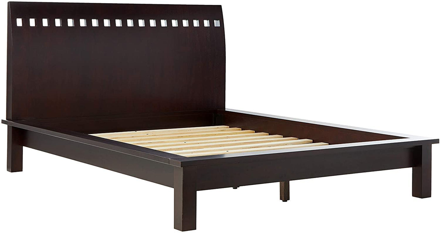 Modus Veneto 5PC Queen Platform Bed Set with 2 Nightstand in Espresso