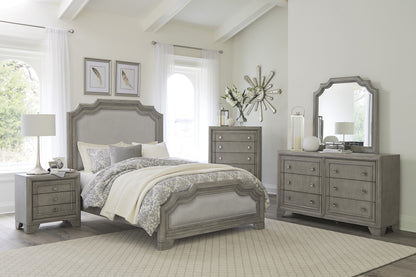 Homlegance Chest Colchester Collection In Driftwood Gray Finish