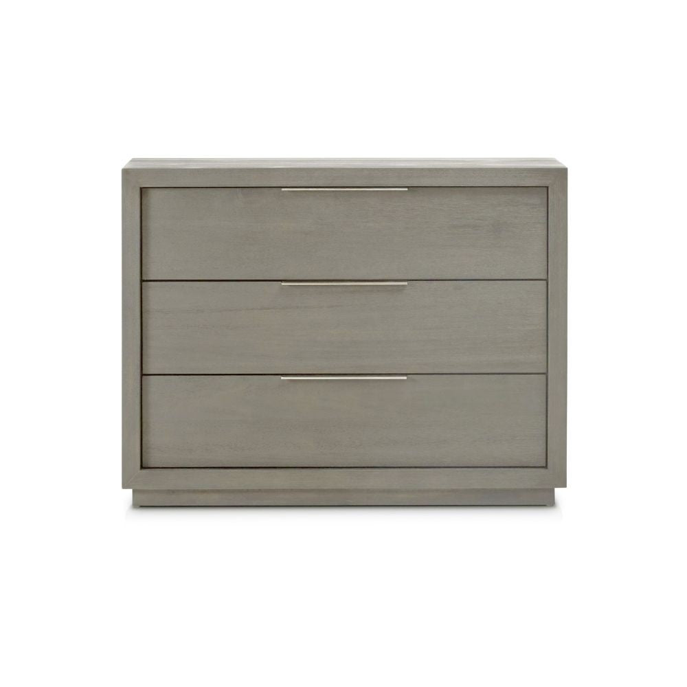 Modus Oxford Three-Drawer Nightstand in Mineral