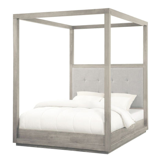 Modus Oxford 6PC Cal King Canopy Bedroom Set in Mineral